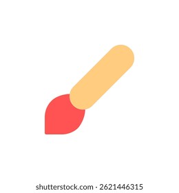 Colorful Stationery Icon Illustrating Various Creative Tools for Art and Education in a Minimalistic Workspace Design