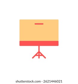 Colorful Stationery Icon Representing Organized Office Workspace with Notepad, Pen, and Paper Products for Creative Planning and Documentation