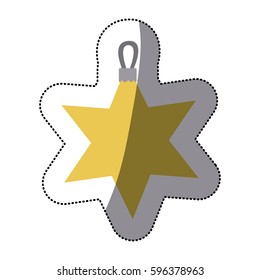 colorful sticker start icon, vector illustraction design image
