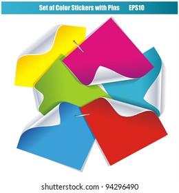 colorful stickers