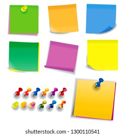 
colorful sticky note. using in school or office activity. easy to modify design.
