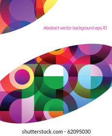 Colorful stock vector background