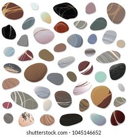 Colorful stone background created