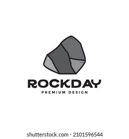 colorful stone brick single logo design vector graphic symbol icon sign illustration creative idea