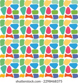 
Colorful stone pattern for decoration