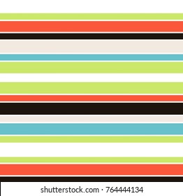 colorful straight lines seamless pattern, wallpaper, texture vector design