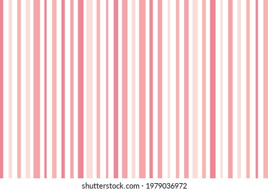 Colorful straight stripes on a white background. Peach tones. Seamless pattern. Vector illustration.