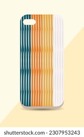 colorful stripe design vector phone case cover, phone protector case cover	
