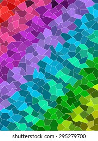 Colorful stripe in geometric pattern with line texture