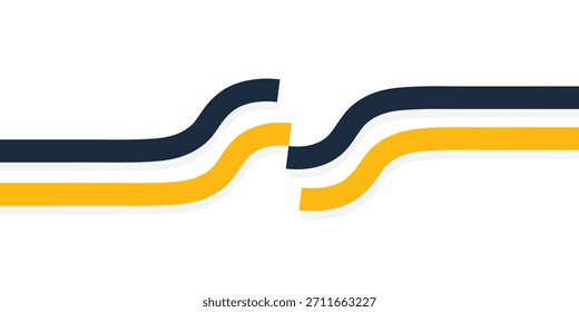 Patrón de fondo de línea de rayas de colores. Plantilla de Anuncio empresarial y deportivo. Sencillo tema de deportes y carreras