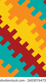 colorful stripe lines transaction in each other. seamless pattern background. pastel and rainbow color concept. vector illustration.