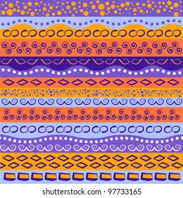 Colorful stripe pattern