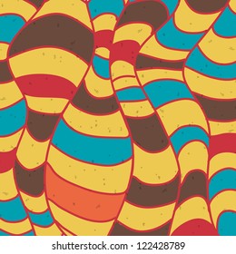 Colorful striped background