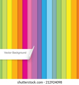 Colorful striped background.
