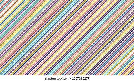 Colorful striped background, diagonal stripes