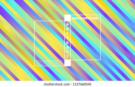 Fondo coloreado rayado con efecto brillante. Diseño minimal abstracto con degradado moderno en colores azul y amarillo. Vector Eps10. Placa con cuadrícula de líneas. Fondo con rayas luminosas y estilo moderno.