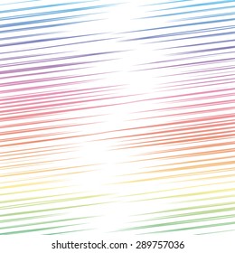 Colorful striped background light box





