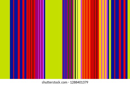 Colorful Striped Background, Retro Striped Pattern, Mexican Multicolor Sarape