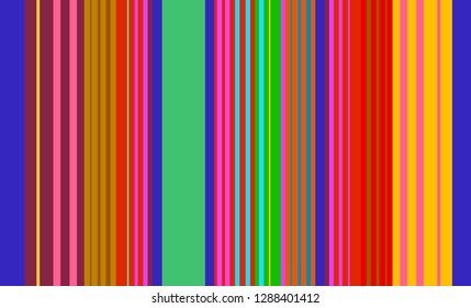 Colorful Striped Background, Retro Striped Pattern, Mexican Multicolor Sarape