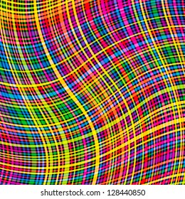 Colorful striped background. Vector illustration