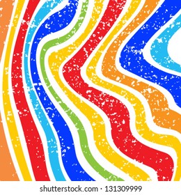 Colorful striped background, vector illustration