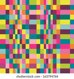 Colorful striped background. Vector illustration. Wallpaper design.