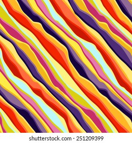 Colorful striped background. Vector illustration