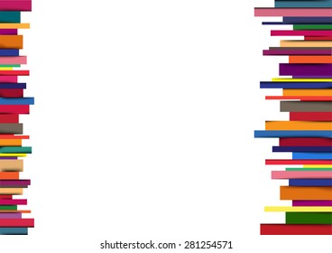 Colorful striped background. Vector illustration