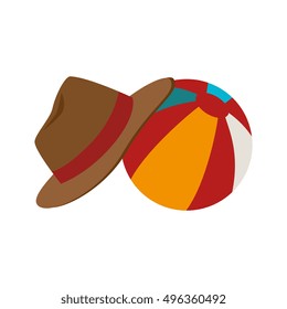 colorful striped ball