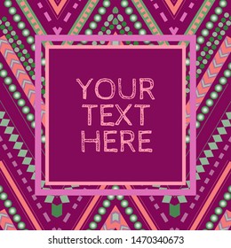 colorful striped chevron repeating pattern in purple
