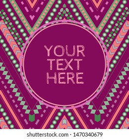 colorful striped chevron repeating pattern in purple