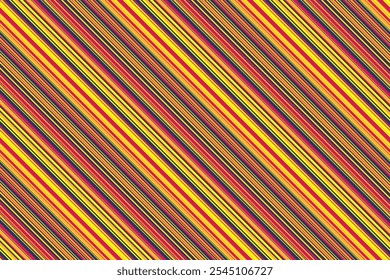 Colorful striped pattern with retro vibes. Seamless design ideal for textile, wallpaper, or modern abstract backgrounds. Perfect for creative vector artwork and trendy decoration.