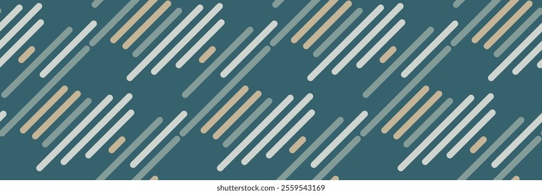Colorful striped pattern with retro vibes. Seamless design ideal for textile, wallpaper, or modern abstract backgrounds. Perfect for creative vector artwork and trendy decoration.