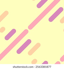 Colorful striped pattern with retro vibes. Seamless design ideal for textile, wallpaper, or modern abstract backgrounds. Perfect for creative vector artwork and trendy decoration.