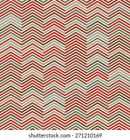Colorful striped seamless pattern / background, zigzag lines, abstract print