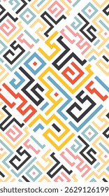 Plano de fundo de padrões vetoriais sem costura listrados coloridos. padrão sem emenda abstrato, plano de fundo geométrico, estilo simples - ótimo para têxteis, banners, papéis de parede, empacotamento. design vetorial.