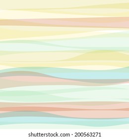 Colorido fondo de onda a rayas. Ilustración del vector