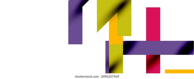 Fondo de línea abstracta de rayas de colores. Fondo abstracto del arte Pop para las cubiertas, los Anuncios, los volantes y los carteles y otras Plantillas