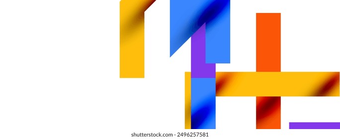 Fondo de línea abstracta de rayas de colores. Fondo abstracto del arte Pop para las cubiertas, los Anuncios, los volantes y los carteles y otras Plantillas