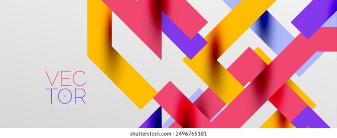 Fondo de línea abstracta de rayas de colores. Fondo abstracto del arte Pop para las cubiertas, los Anuncios, los volantes y los carteles y otras Plantillas