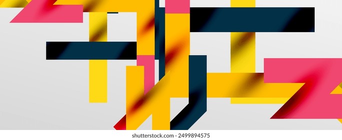 Farbige Streifen abstrakter Linienhintergrund. Pop Art abstrakter Hintergrund für Cover, Banner, Flyer und Poster und andere Vorlagen