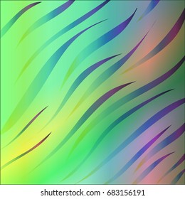 Colorful stripes, animal background. Vector illustration.