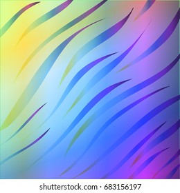 Colorful stripes, animal background. Vector illustration.