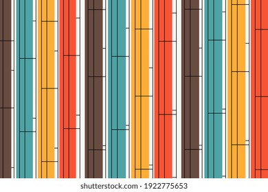 Colorful Stripes Background. Minimalist Artwork Poster. Design For Web Banner, Wallpaper, Fabric Print