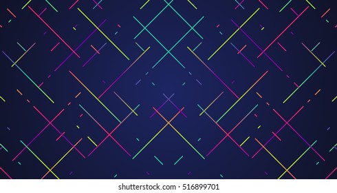 Colorful stripes background, vector illustration