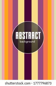 Colorful stripes.  Halftone stripes texture cover page layout templates set. Report covers graphic design, business brochure pages corporate templates.
