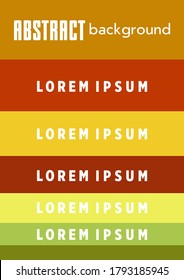 Colorful stripes. Minimalist design. Advertising banner, billboard or card decorative striped background graphic design
