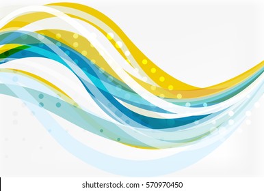Colorful stripes on light background. Vector template background for workflow layout, diagram, number options or web design