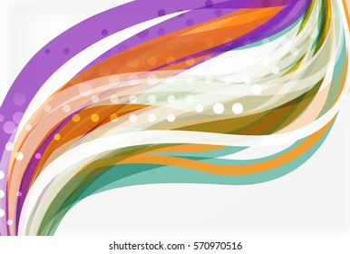 Colorful stripes on light background. Vector template background for workflow layout, diagram, number options or web design
