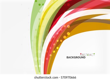 Colorful stripes on light background. Vector template background for workflow layout, diagram, number options or web design